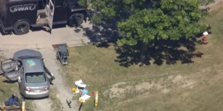 3 Ohio police officers shot in an ambush while parked for lunch, police say