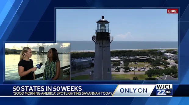 'Good Morning America' sets up shop on Savannah's River Street