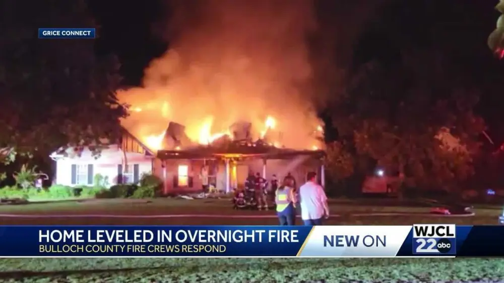 Statesboro Home Destroyed by Saturday Night Fire
