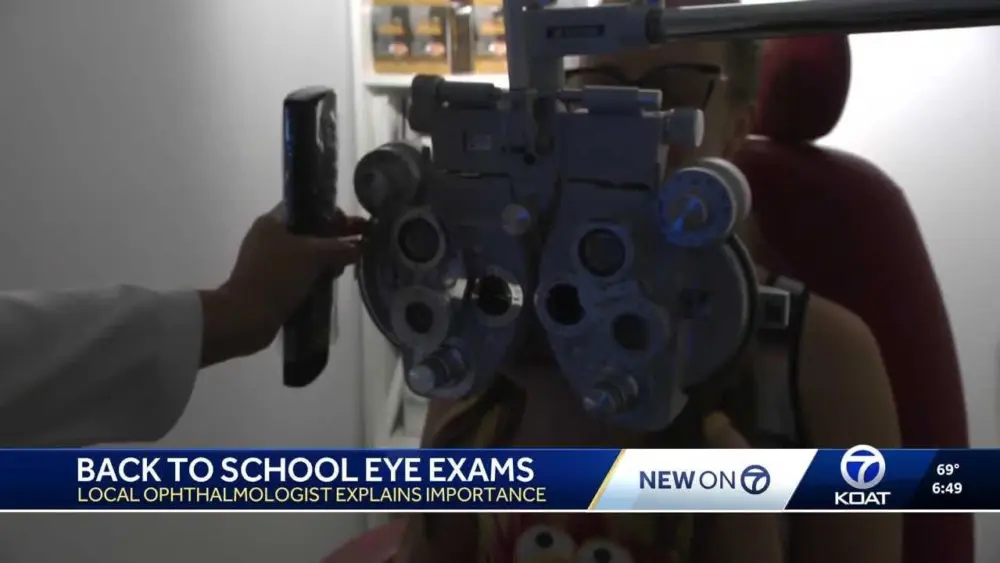 Optometrists urge early eye exams for children as school starts