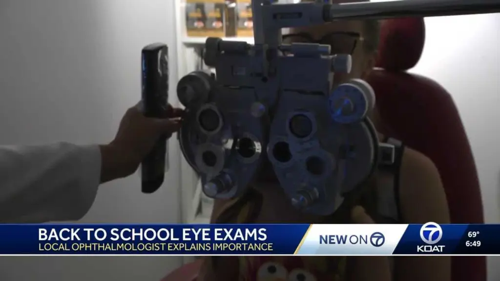 Optometrists urge early eye exams for children as school starts