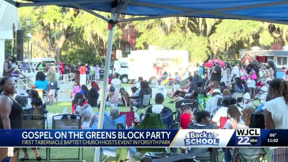 Gospel on the Greens blends music, community, and school prep