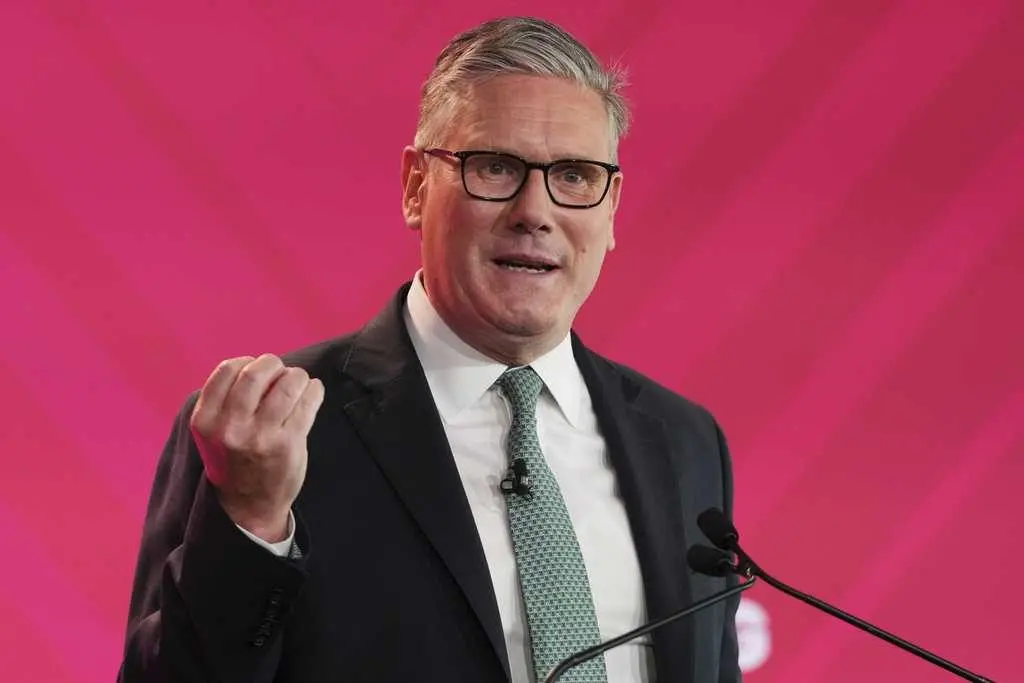 Starmer says UK will recognize Palestinian state unless Israel agrees to a ceasefire