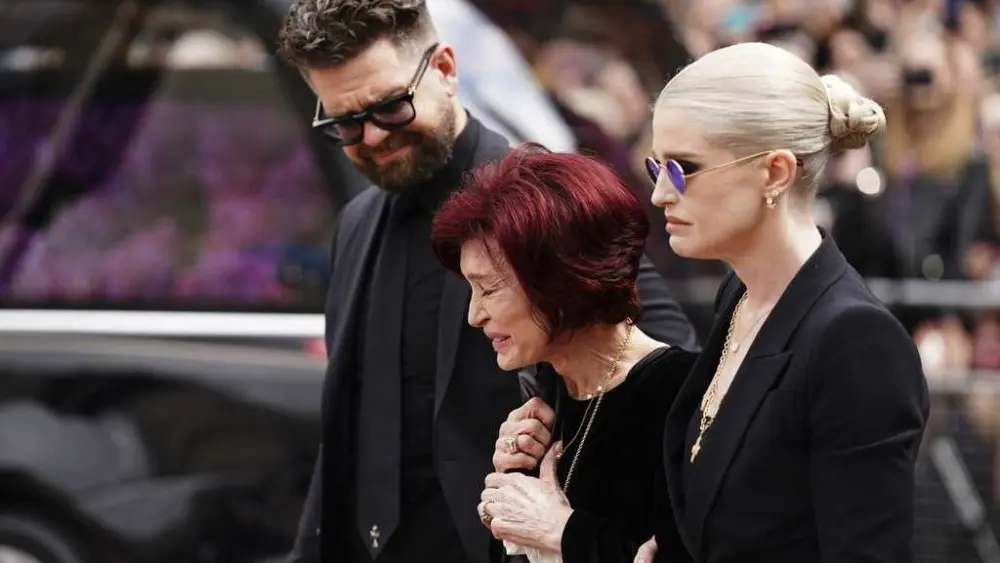 Birmingham, England, the home of metal, honors Ozzy Osbourne as hearse passes through