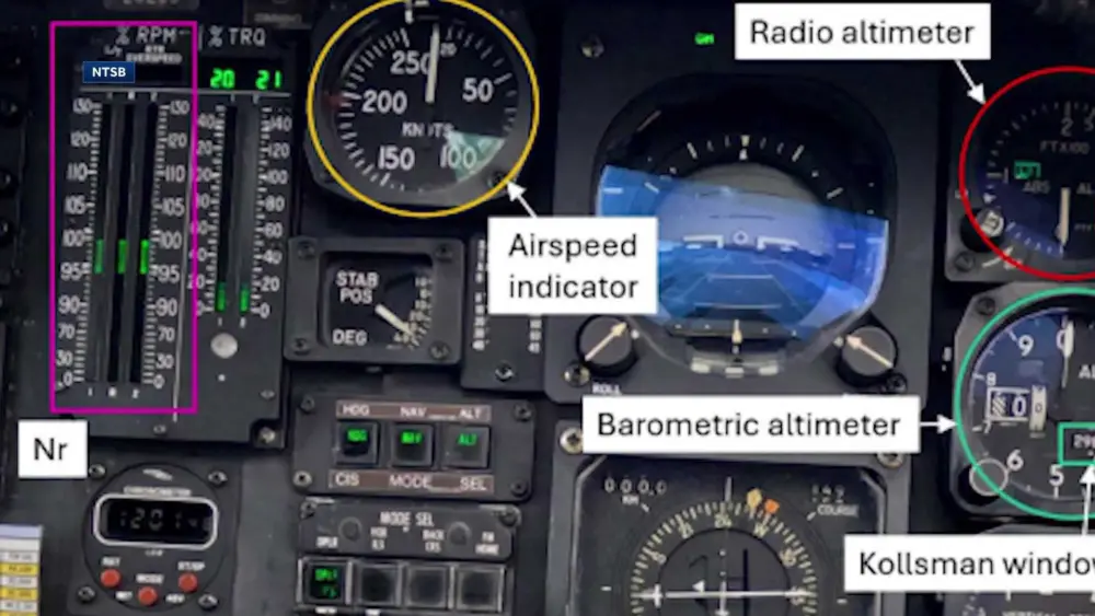 NTSB looks into altimeter discrepancies when Army helicopter collided with a passenger jet