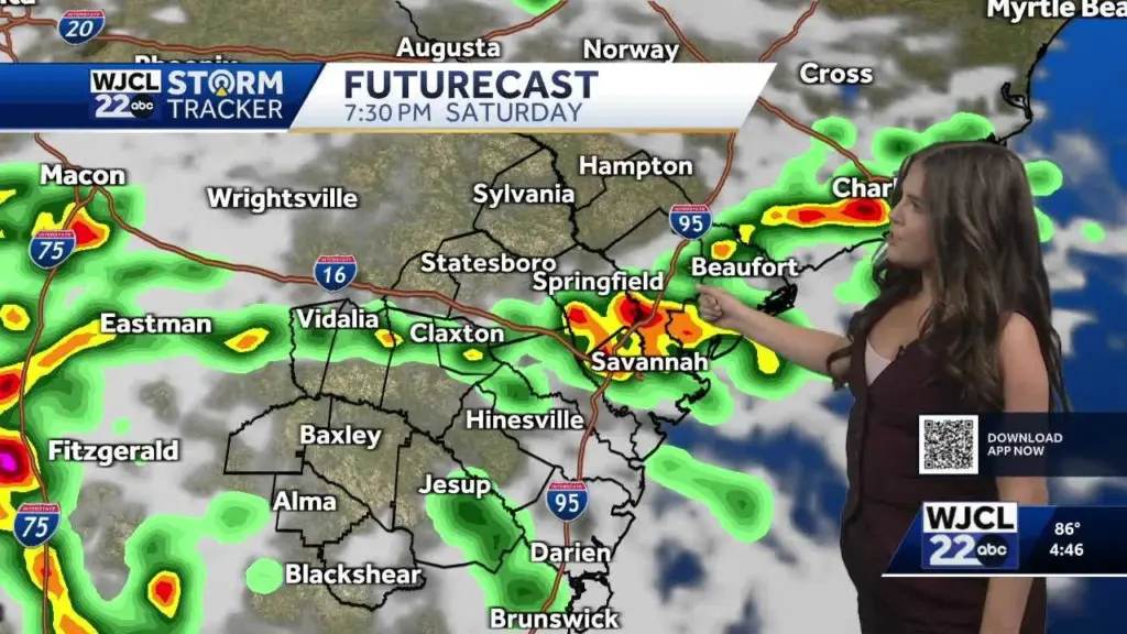 Cooler conditions build into the forecast this weekend with plenty of rain