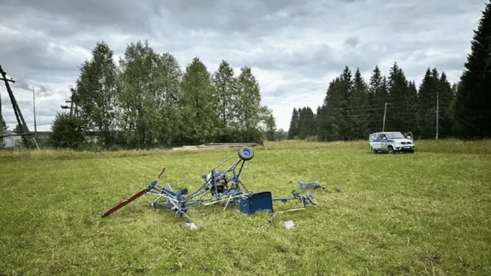 Russian man, 88, dies after homemade helicopter falls apart on takeoff
