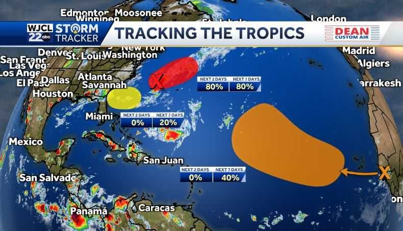 Tracking the Tropics: Three areas of Interest in the Atlantic | Rock ...