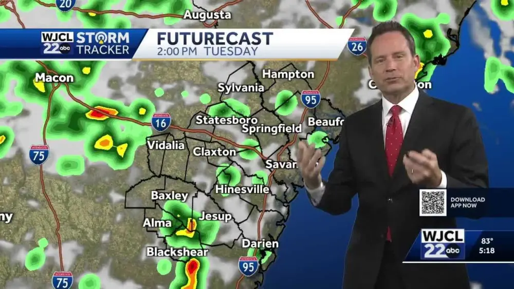 Tracking the next round of showers & t-storms, plus where tropical development may occur this week