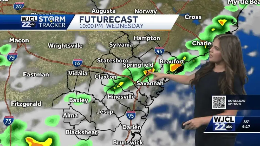 Shower and storm chances continue as we head throughout the week