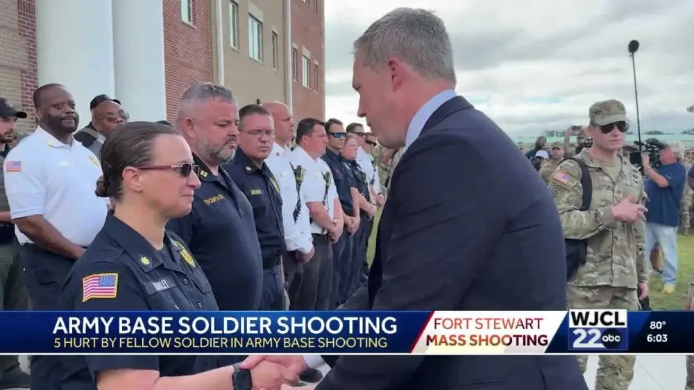 'Brave' soldiers honored for taking down Fort Stewart shooter