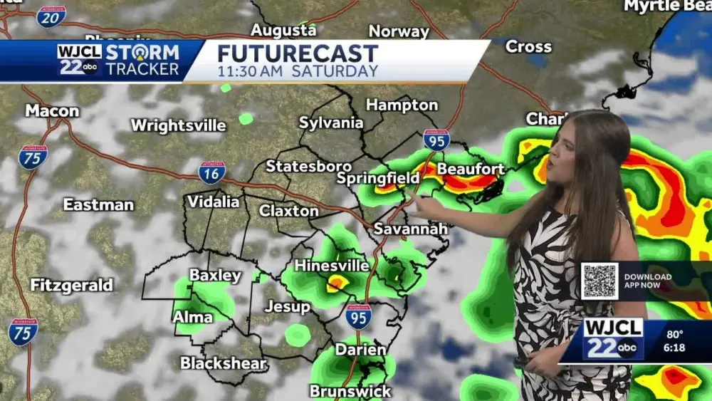 A mainly quiet night but showers return to the forecast Friday