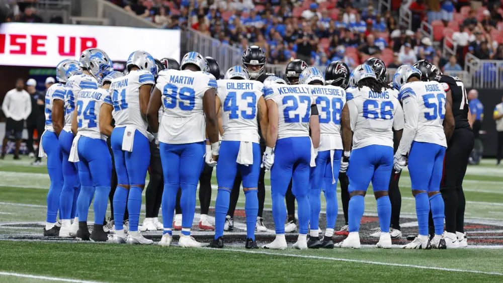 Detroit Lions player says he's 'all good' after scary head injury during preseason game
