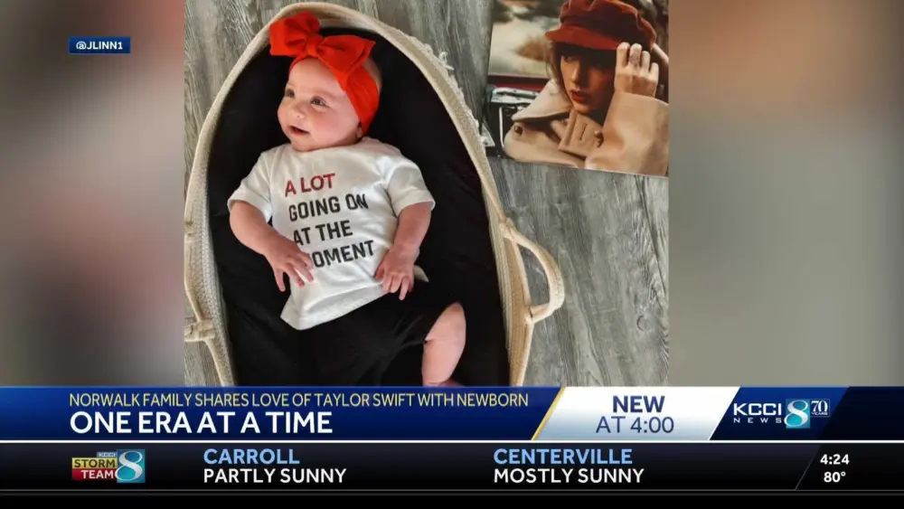 TikTok is 'Enchanted' by baby's Taylor Swift-inspired milestone eras