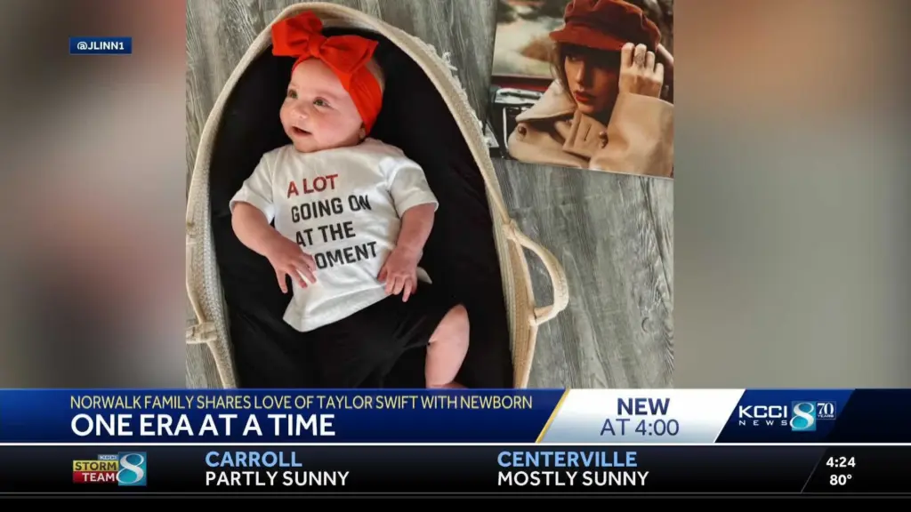 TikTok is 'Enchanted' by baby's Taylor Swift-inspired milestone eras
