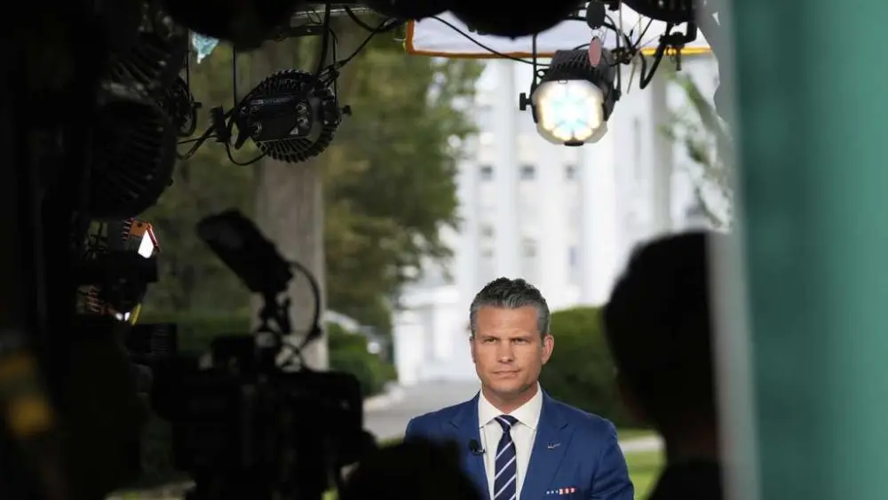 Hegseth reposts video on social media featuring pastors saying women shouldn't be allowed to vote