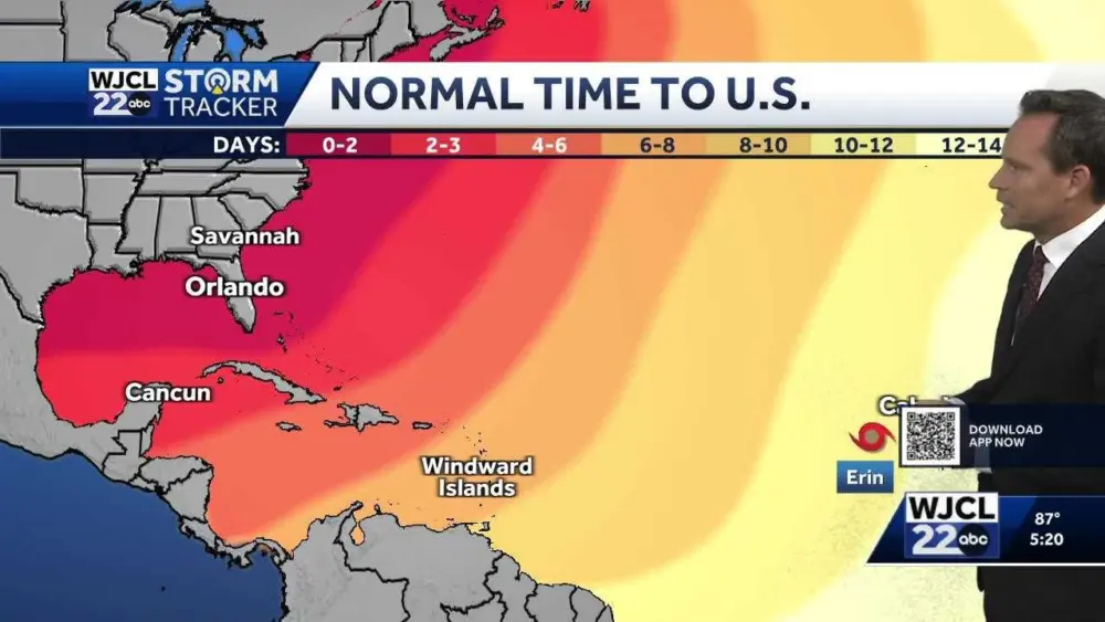 Tracking Erin and where the storm moves next