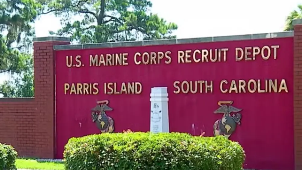 Parris Island Marine recruit airlifted to the hospital after training accident