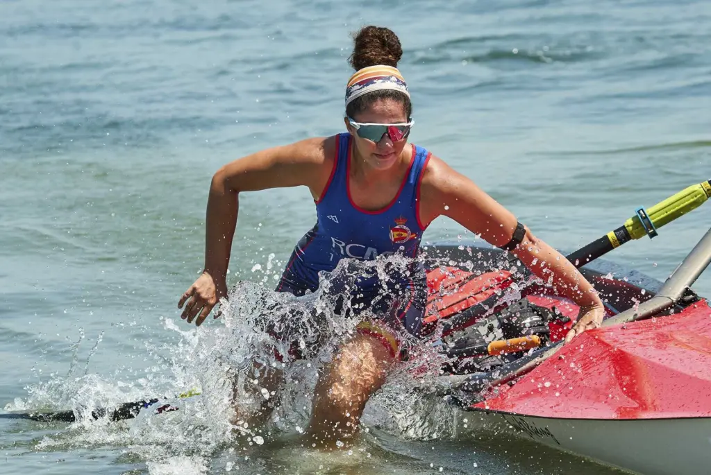 Rowers revel in beach sprints in the run-up to LA's 2028 Olympics