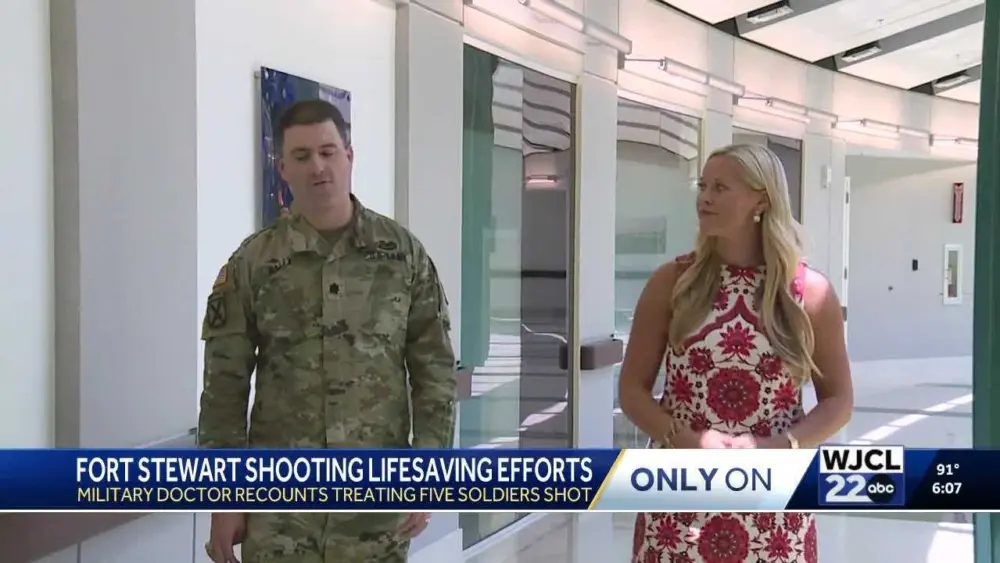 Military surgeon recalls lifesaving moments after Fort Stewart mass shooting