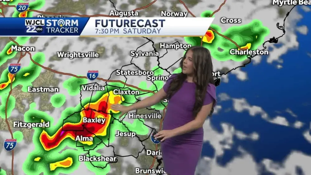 Shower and storm chances on the way this weekend