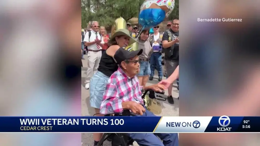 News We Love: WWII Navy veteran celebrates 100th birthday