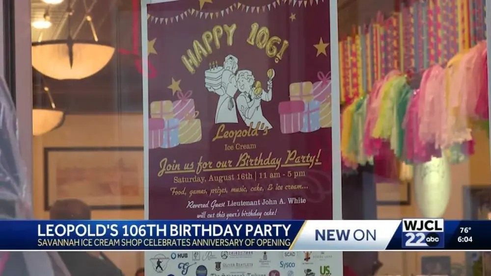 Leopold's Ice Cream honors 106 years with community and scoops