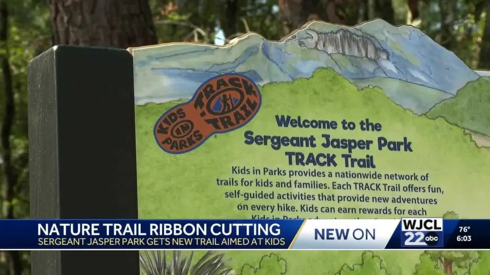 Jasper County celebrates new walking trail for kids