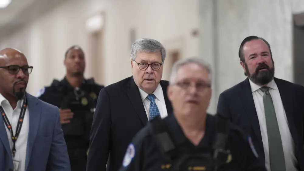 Bill Barr testifies as DOJ prepares to release Epstein-related documents