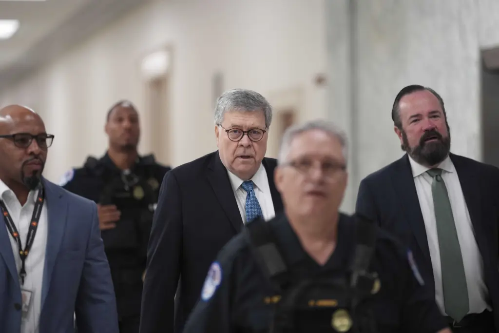 Bill Barr testifies as DOJ prepares to release Epstein-related documents