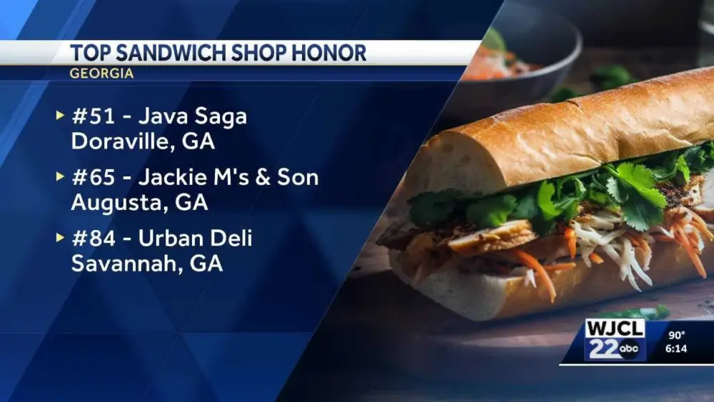 Yelp lists Savannah restaurant as one of the top sandwich shops