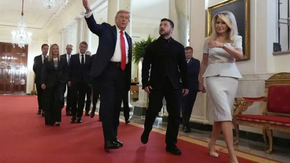 Takeaways from Trump's meeting with Zelenskyy and Europeans: Praise, security talks, more meetings