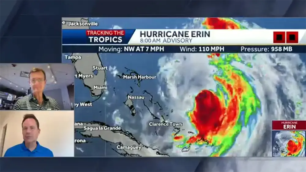 Tracking the Tropics: An in-depth look at Hurricane Erin, its path and impacts