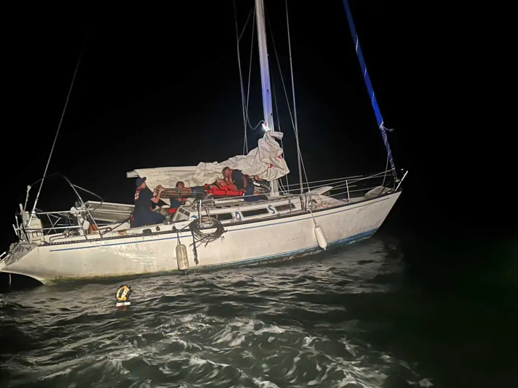 Coast Guard saves injured boaters off Georgia coast