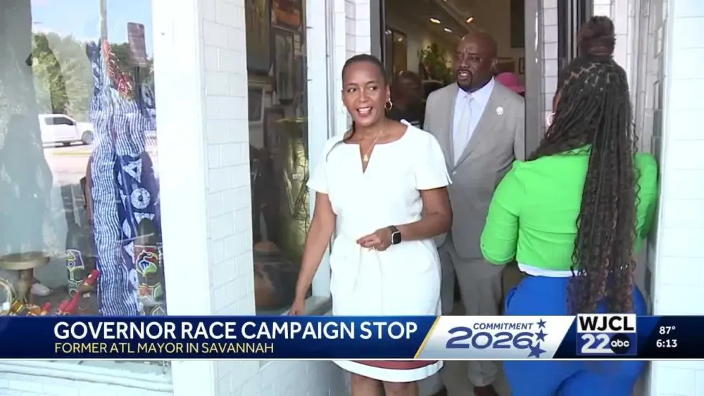 Keisha Lance Bottoms visits Savannah on 2026 Governor Tour with a familiar face