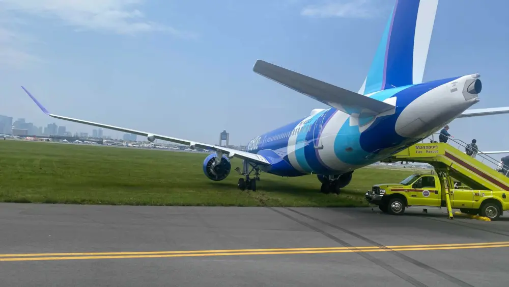 Video of JetBlue plane veering off Logan Airport runway in June has been released