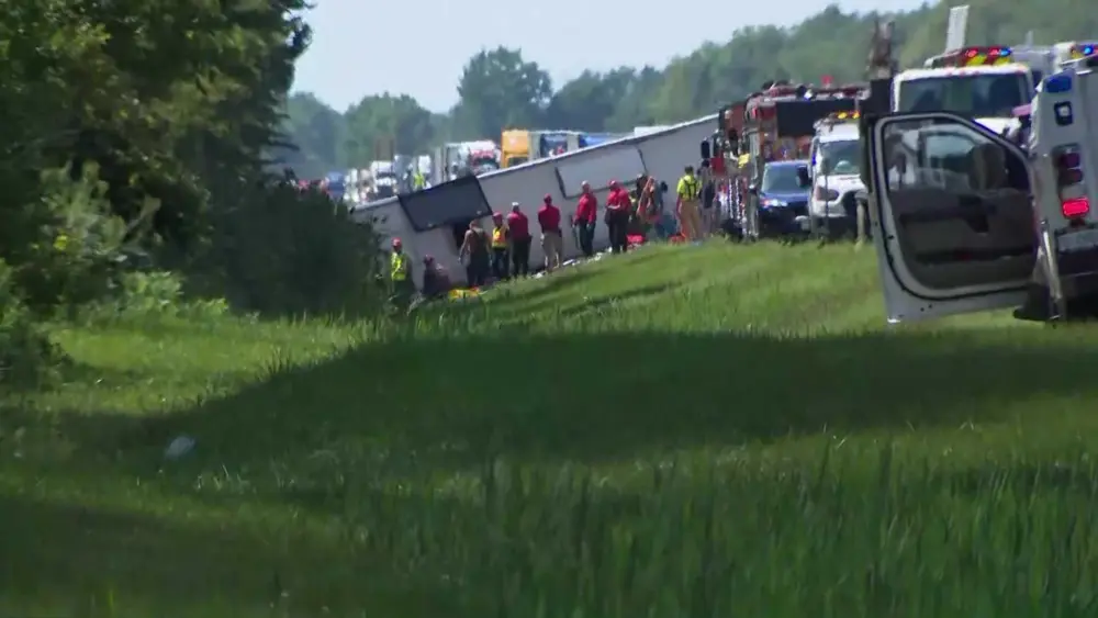 Multiple fatalities, including children, after tour bus crashes in New York State