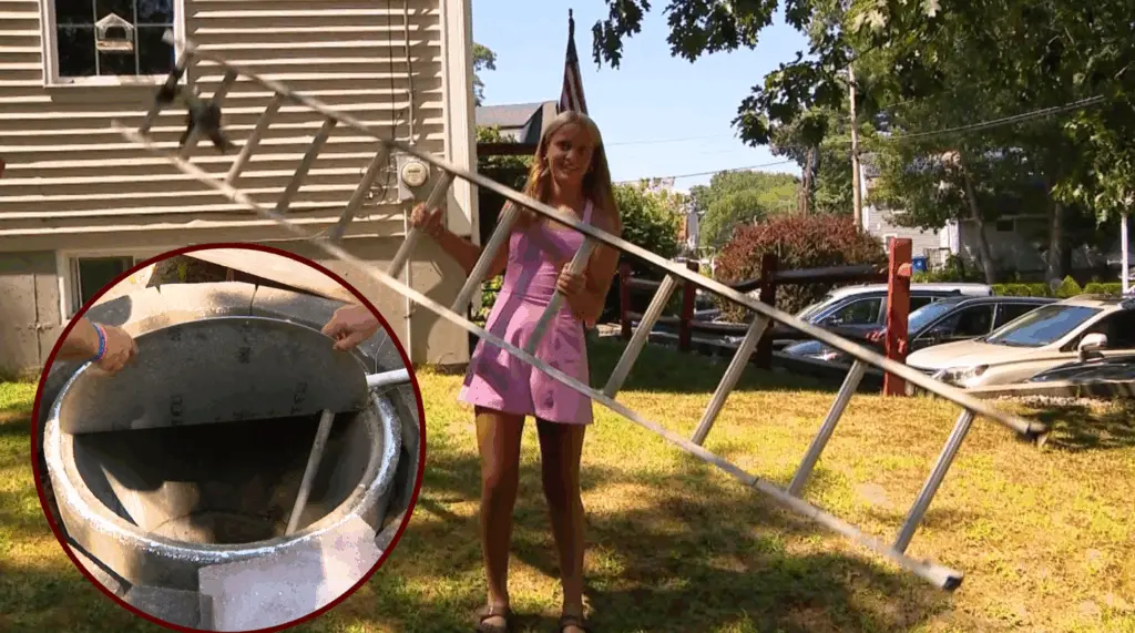 Massachusetts girl rescues 5-year-old neighbor after 20-foot fall down well