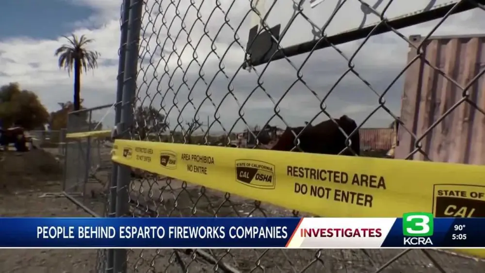 California state fire marshal revokes licenses for fireworks companies linked to Esparto tragedy