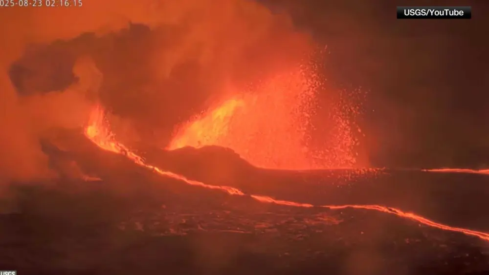 WATCH: Hawaii's Kilauea volcano spews lava for the 31st time since December