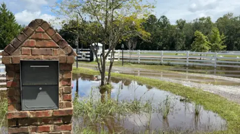Major Flooding devastates Effingham County equestrian farm