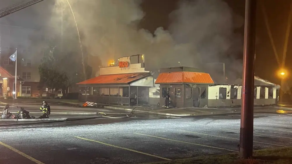Hooters restaurant in South Carolina destroyed by fire