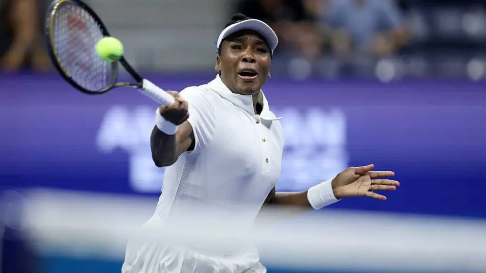 Venus Williams loses in 3 sets at the US Open in her 1st Grand Slam match in 2 years