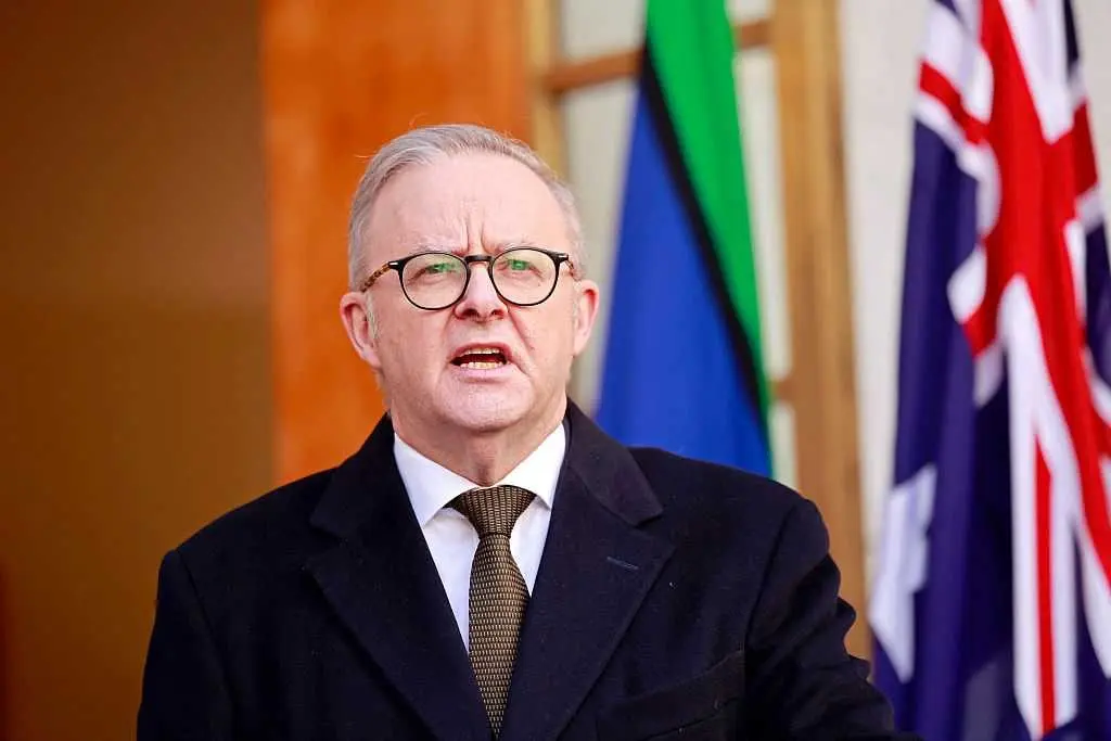Australian prime minister says Iran directed at least 2 antisemitic attacks in Australia