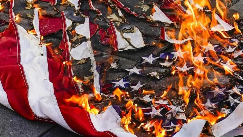 Trump moves to ban flag burning despite Supreme Court ruling that Constitution allows it
