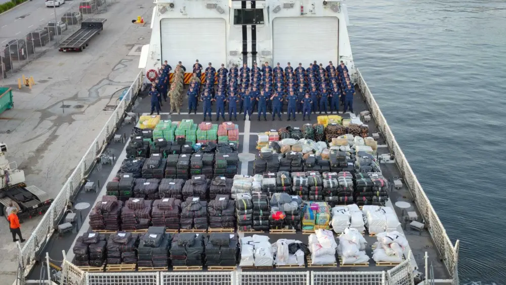 US Coast Guard seizes record $473M drug haul in historic operation