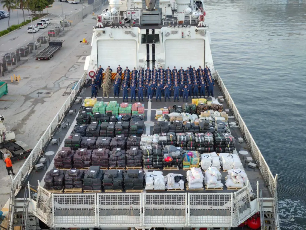 US Coast Guard seizes record $473M drug haul in historic operation