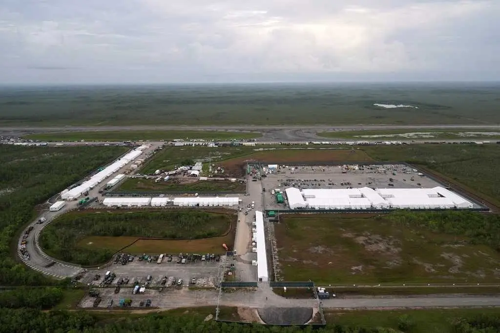 Top Florida official says 'Alligator Alcatraz' will likely be empty within days