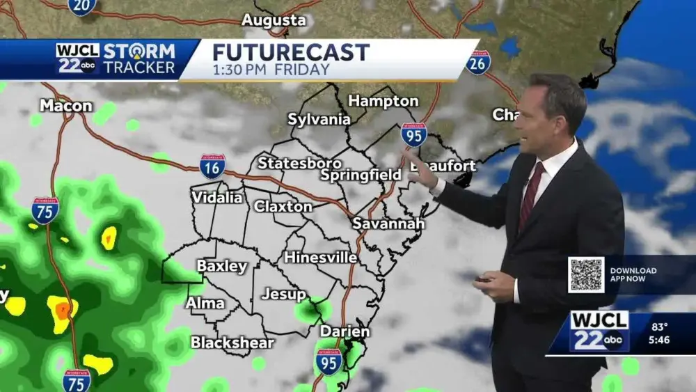 Rain chances return over the holiday weekend...the latest timing for SE Georgia, Lowcountry