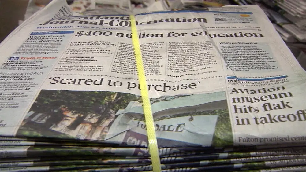 Atlanta Journal-Constitution switching to digital-only publication